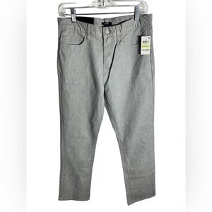 ALFANI Men's Gray Straigh leg Cotton Denim Pants 30/30